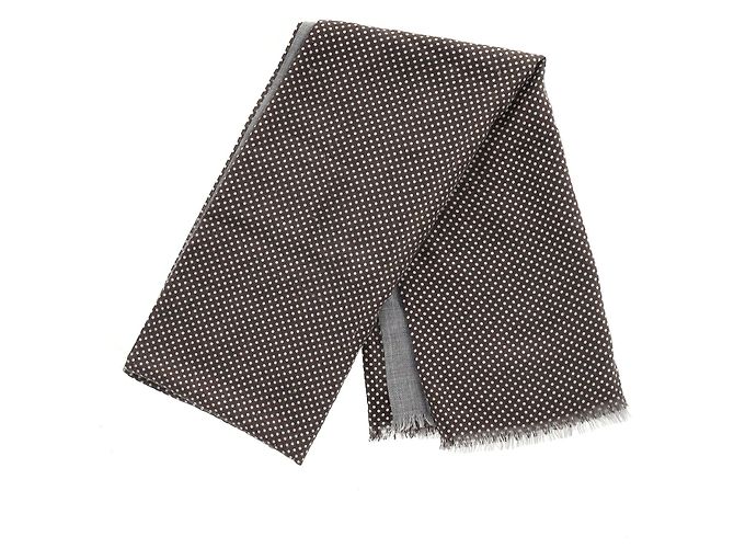 Sciarpa Loro Piana a Pois in Cashmere Multicolor - vista 3