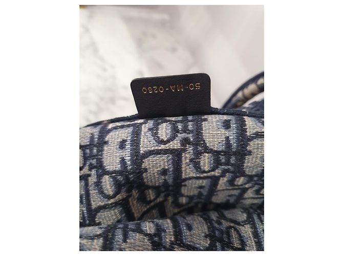 Christian Dior Dior Book Tote Blu Oblique - vista 11