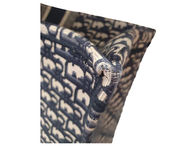 Christian Dior Dior Book Tote Blu Oblique - vista 8