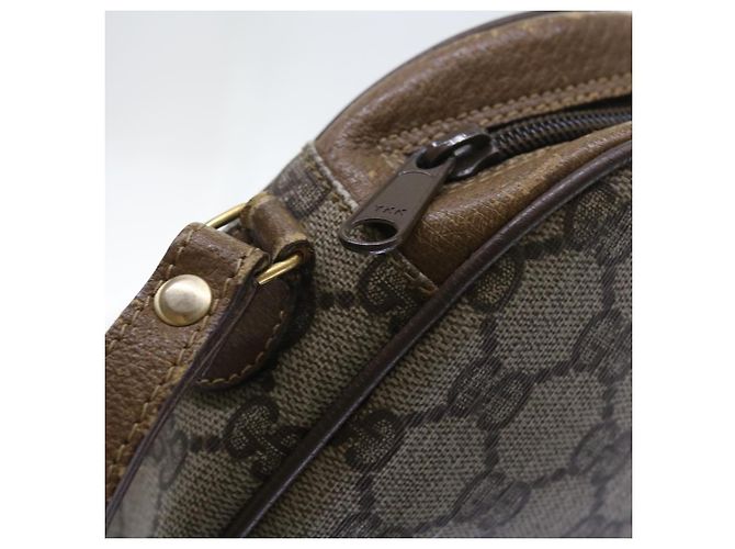 Pochette GUCCI GG Supreme Web Sherry Line Beige Rosso 89 01 034 au b9231 - vista 10