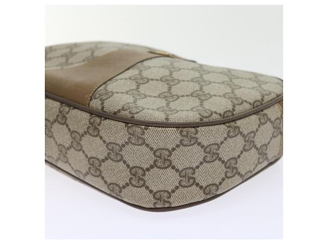 Pochette GUCCI GG Supreme Web Sherry Line Beige Rosso 89 01 034 au b9231 - vista 14