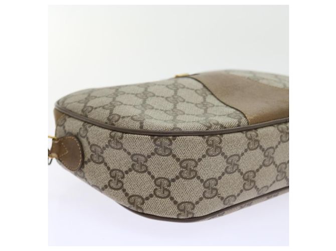 Pochette GUCCI GG Supreme Web Sherry Line Beige Rosso 89 01 034 au b9231 - vista 15