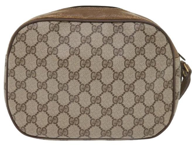 Pochette GUCCI GG Supreme Web Sherry Line Beige Rosso 89 01 034 au b9231 - vista 2