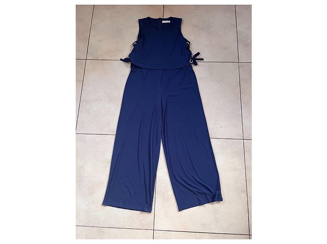 Mono sin mangas de pernera ancha Michael Kors Azul - vista 2
