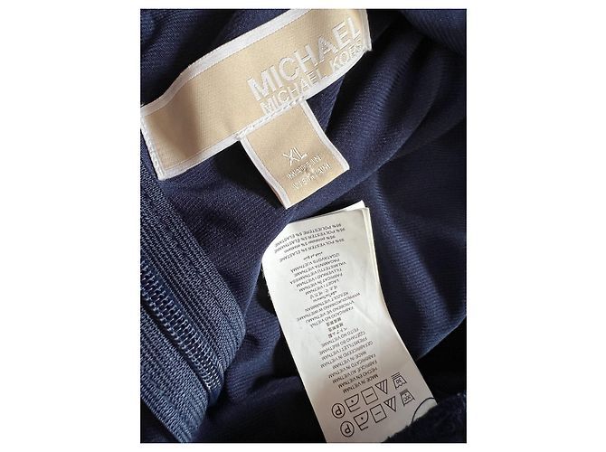 Mono sin mangas de pernera ancha Michael Kors Azul - vista 4
