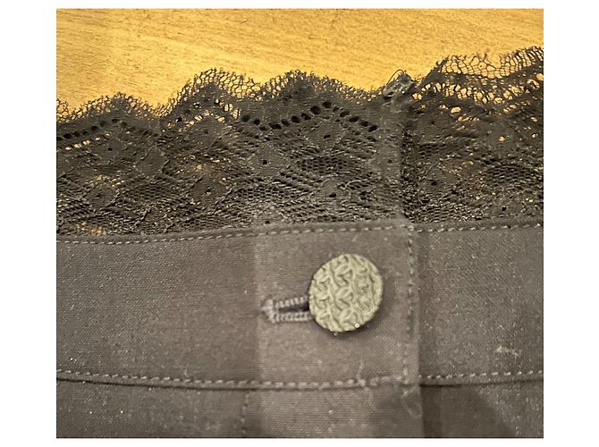 Cambon Chanel Gonna nera Nero - vista 5