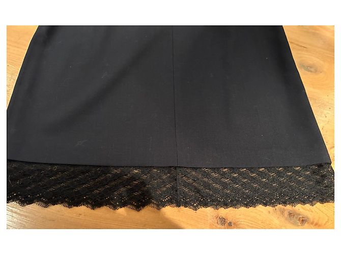 Cambon Chanel Gonna nera Nero - vista 9