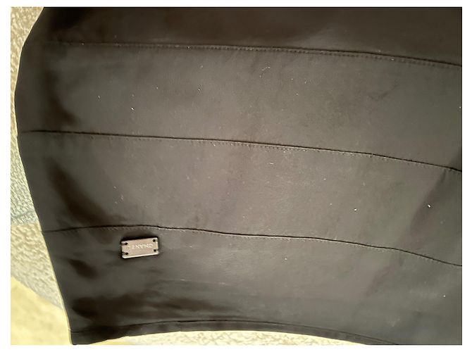 Cambon Chanel Seidenrock Schwarz - Ansicht 7
