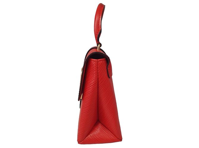 Borsa Louis Vuitton Locky BB in pelle Epi rossa Rosso - vista 2