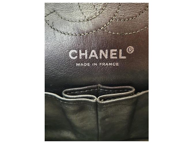 Chanel Mini Reissue 2.55 in pelle bronzo - vista 7