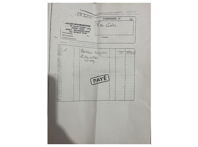 Borsa Hermès Kelly 32 in pelle vernice marrone scuro - vista 5