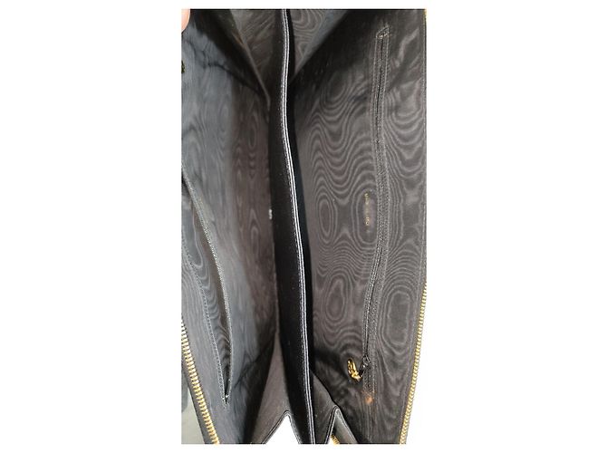 Portadocumenti Chanel pelle caviale nera Nero - vista 4