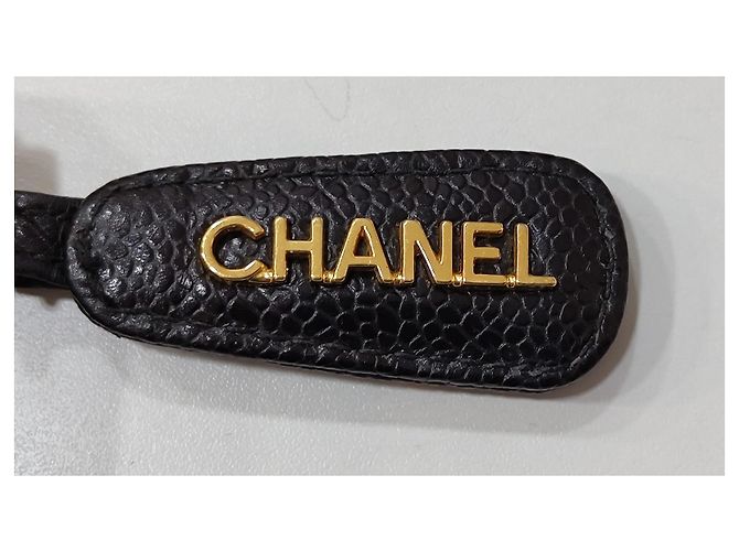 Portadocumenti Chanel pelle caviale nera Nero - vista 7