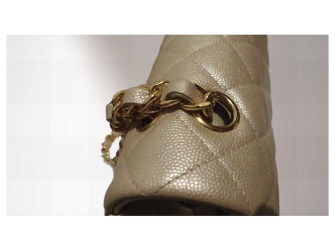 Borsa Chanel Timeless in edizione limitata Beige - vista 5