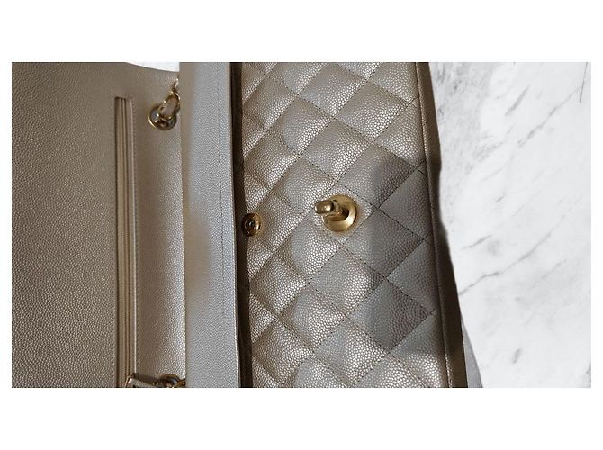 Borsa Chanel Timeless in edizione limitata Beige - vista 7