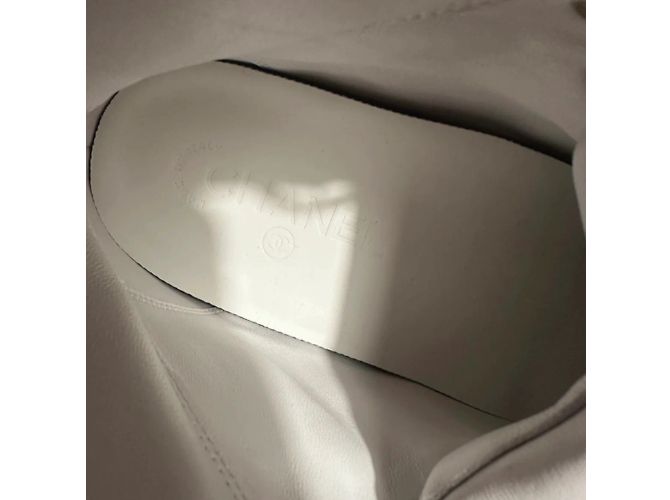Scarpe da ginnastica Chanel 38,5 Bianco - vista 11