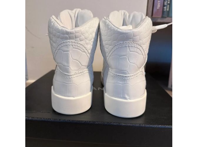 Scarpe da ginnastica Chanel 38,5 Bianco - vista 7