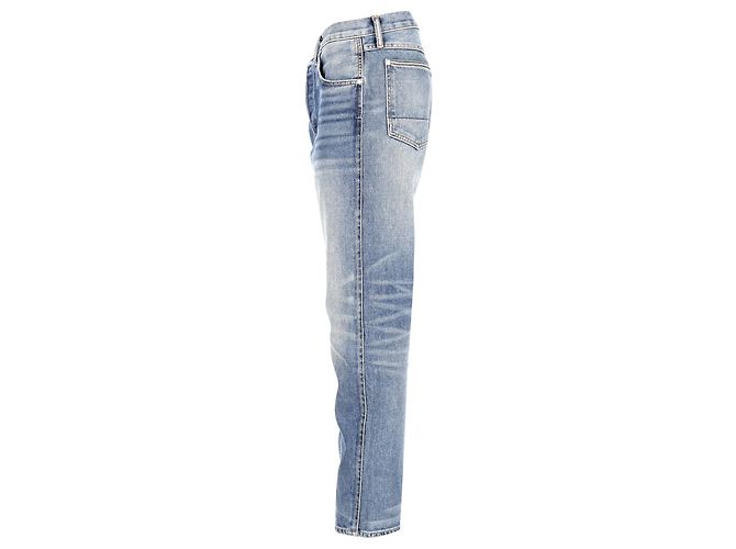 Vaqueros de mezclilla de pernera recta Tom Ford en algodón azul - vista 2