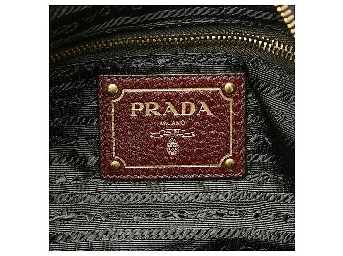 Prada Borsa Boston Vitello Daino BL0610 - vista 8