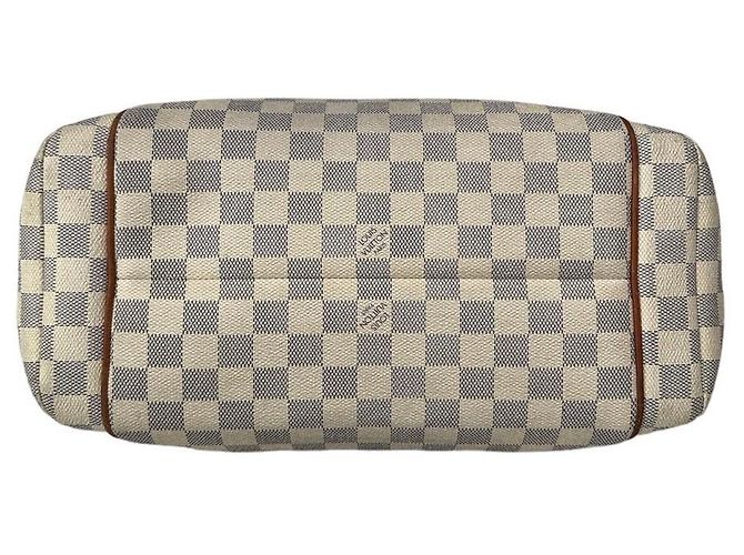 Borsa Louis Vuitton Totally PM Damier Azur tela - vista 2
