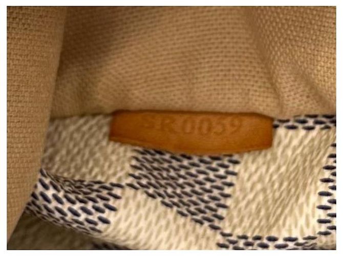 Borsa Louis Vuitton Totally PM Damier Azur tela - vista 3