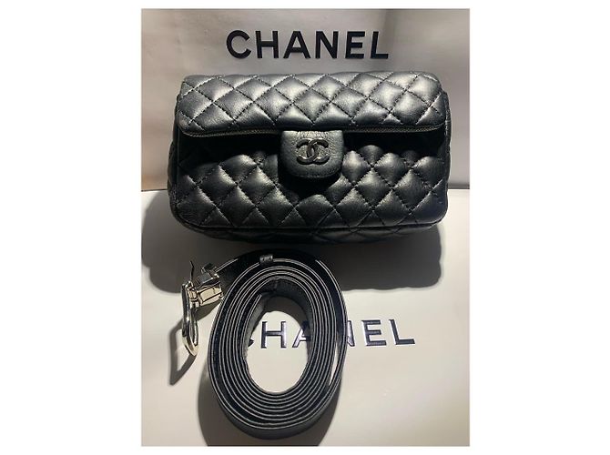Chanel Handtaschen Schwarz Silber - Ansicht 2