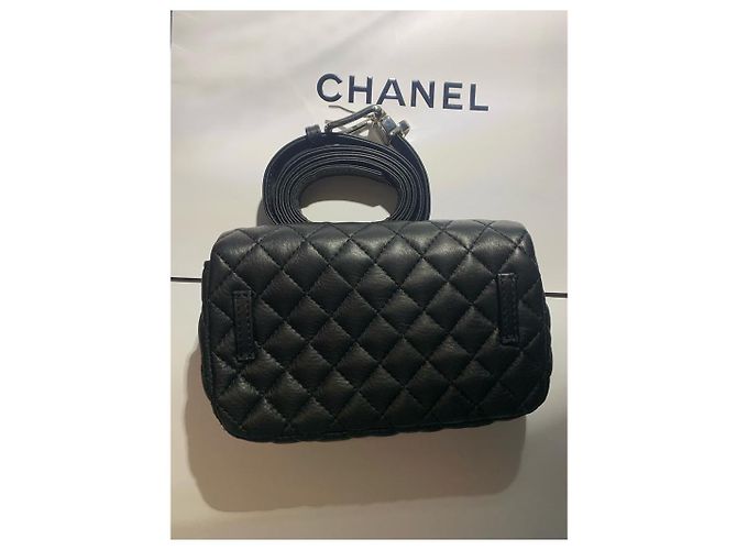 Chanel Handtaschen Schwarz Silber - Ansicht 3