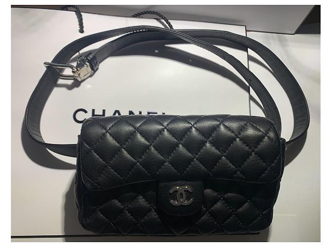 Chanel Handtaschen Schwarz Silber - Ansicht 4