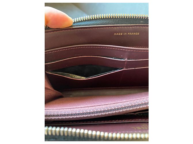 Chanel Timeless Portafoglio Classico con Zip Beige Pelle - vista 8