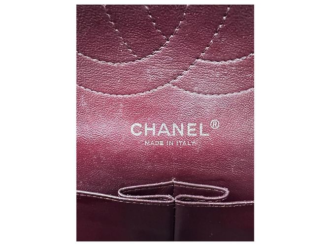 Borsa Chanel Jumbo in pelle caviar nera Nero - vista 6