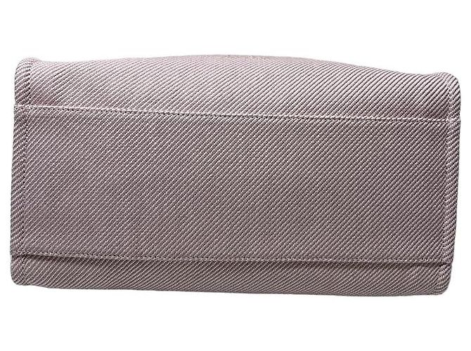 Borsa Deauville Chanel in tessuto rosa - vista 5