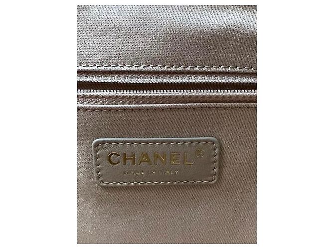 Borsa Deauville Chanel in tessuto rosa - vista 6