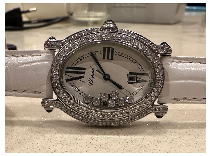 Chopard Happy Sport Diamanten  3 Cts Weiß - Ansicht 10