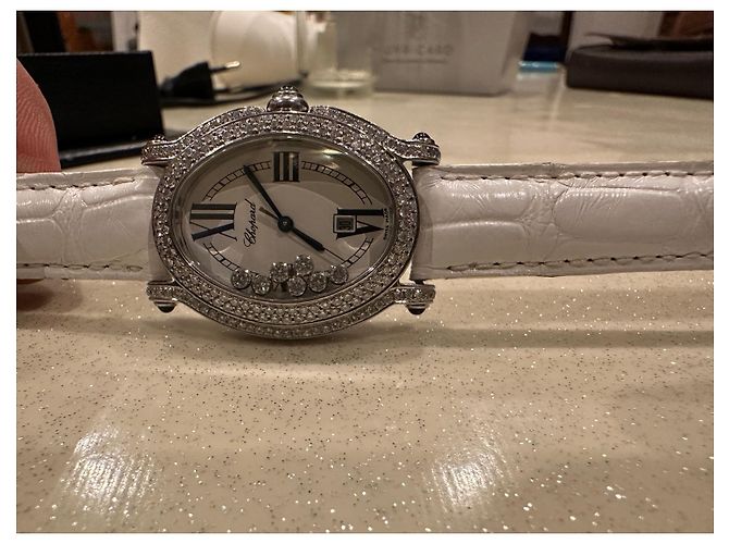 Chopard Happy Sport Diamanten  3 Cts Weiß - Ansicht 13