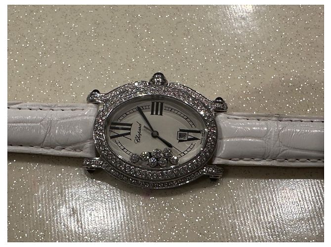 Chopard Happy Sport Diamanten  3 Cts Weiß - Ansicht 8