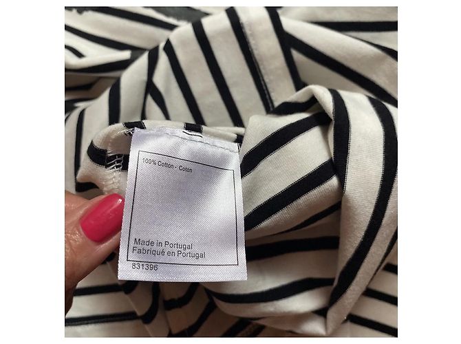 CHANEL CC Logo Uniform Top Size ** MUITO RARO E NOVO * Preto Branco - vista 4
