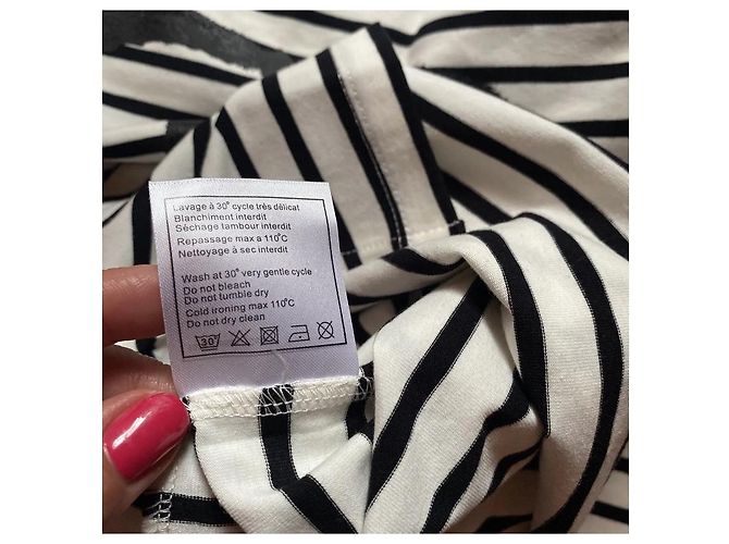 CHANEL CC Logo Uniform Top Size ** MUITO RARO E NOVO * Preto Branco - vista 5