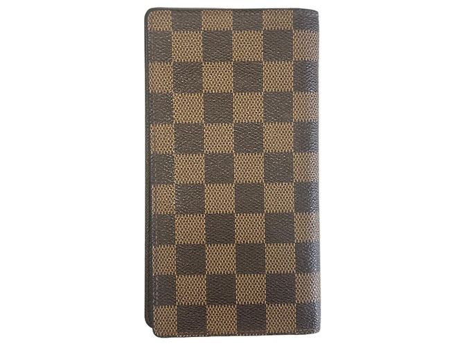 Louis Vuitton Ebene Wallet Kreditkarten-Brieftasche Braun - Ansicht 2