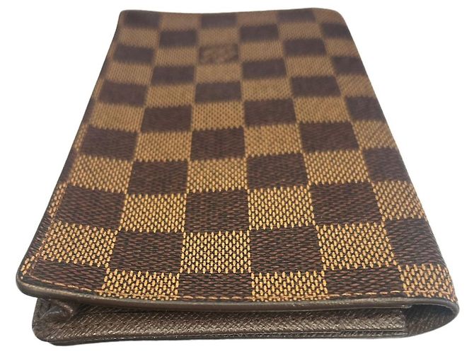 Louis Vuitton Ebene Wallet Kreditkarten-Brieftasche Braun - Ansicht 3