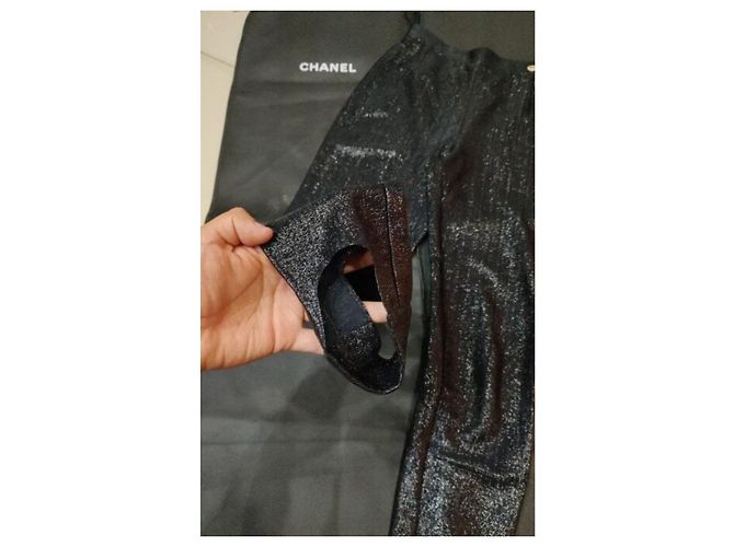 Cambon Chanel Pantalones, polainas Negro - vista 6