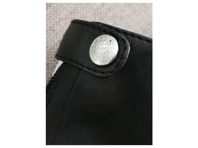 Christian Dior Stivaletti in pelle nera EU37.5 - vista 2