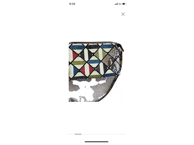 Fendi Handtasche aus Python mehrfarbig Mehrfarben - Ansicht 9