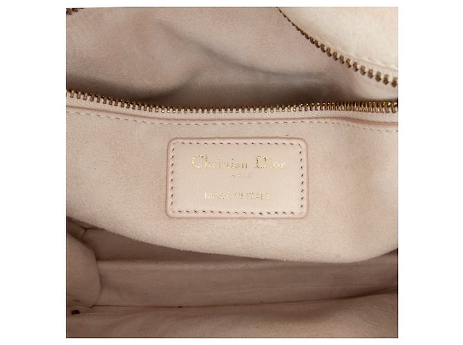 Borsa a tracolla Dior Rosa Cannage Dioraddict - vista 7