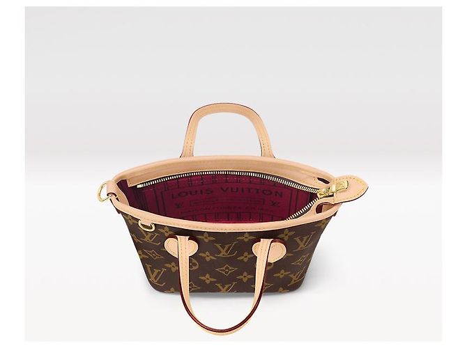 Louis Vuitton Neverfull BB Monogram Canvas Brown - view 3