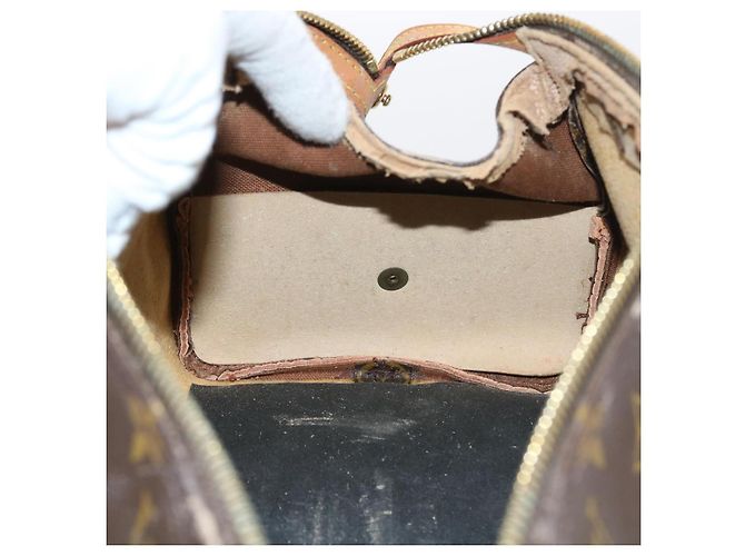 LOUIS VUITTON Monogram Trousse Patte Pression Cosmetic Pouch M47636 auth 56488 Monogramma - vista 12