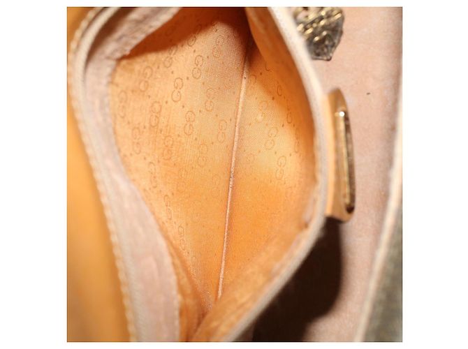 GUCCI Shoulder Bag Coated Canvas Brown 007 58 0074 Auth am5132 - view 11