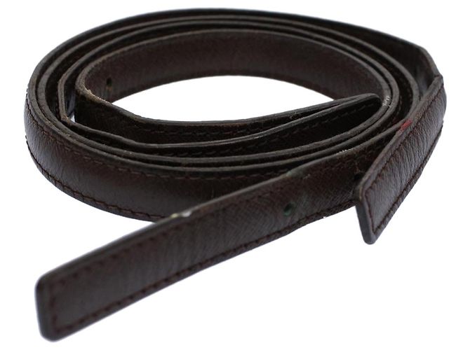 LOUIS VUITTON Schultergurt für Herren aus Leder 19.7""-22"" Brown LV Auth bs9322 Dunkelbraun - Ansicht 2