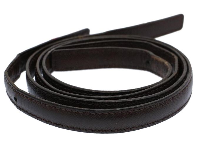 LOUIS VUITTON Schultergurt für Herren aus Leder 19.7""-22"" Brown LV Auth bs9322 Dunkelbraun - Ansicht 3