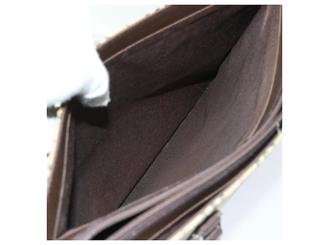 Borsa Tote BURBERRY Nova Check Canvas Beige Auth 56398 - vista 20