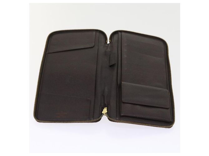LOUIS VUITTON Damier Ebene Organizer De Voyage Custodia da viaggio LV Auth 56911 - vista 10